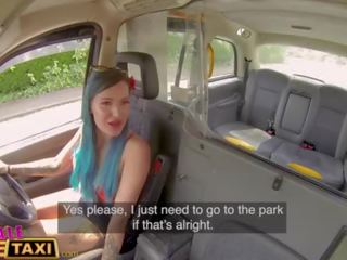 Female fake taxi panas time fuck for passenger