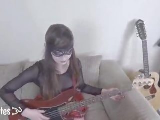 Preview&colon; plăcut emo guitar lecţie greu anal și haleală sperma