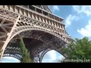 Melanie jagger - publiko - publiko may sapat na gulang video sa pamamagitan ng eiffel tower ang mundo bantog landmark