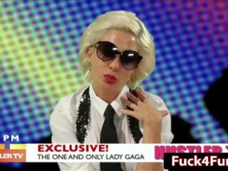 Young lady gaga gives head on larry king live - helly mae hellfire