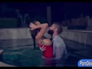 Luscious Sandee Westgate Gets Pussy Drilled By The Pool